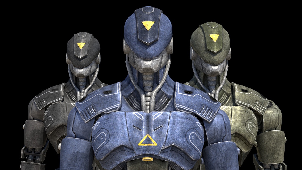 Robots Sci-fi Style 