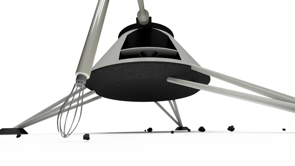Lunar sampling system Whi...