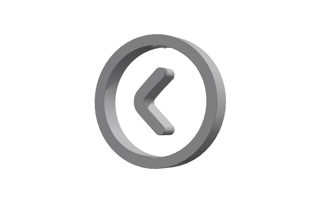 3d angle circle right