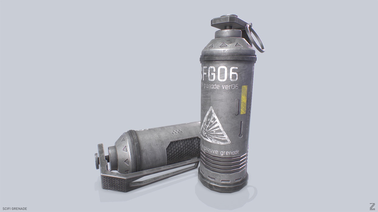 Scifi grenade