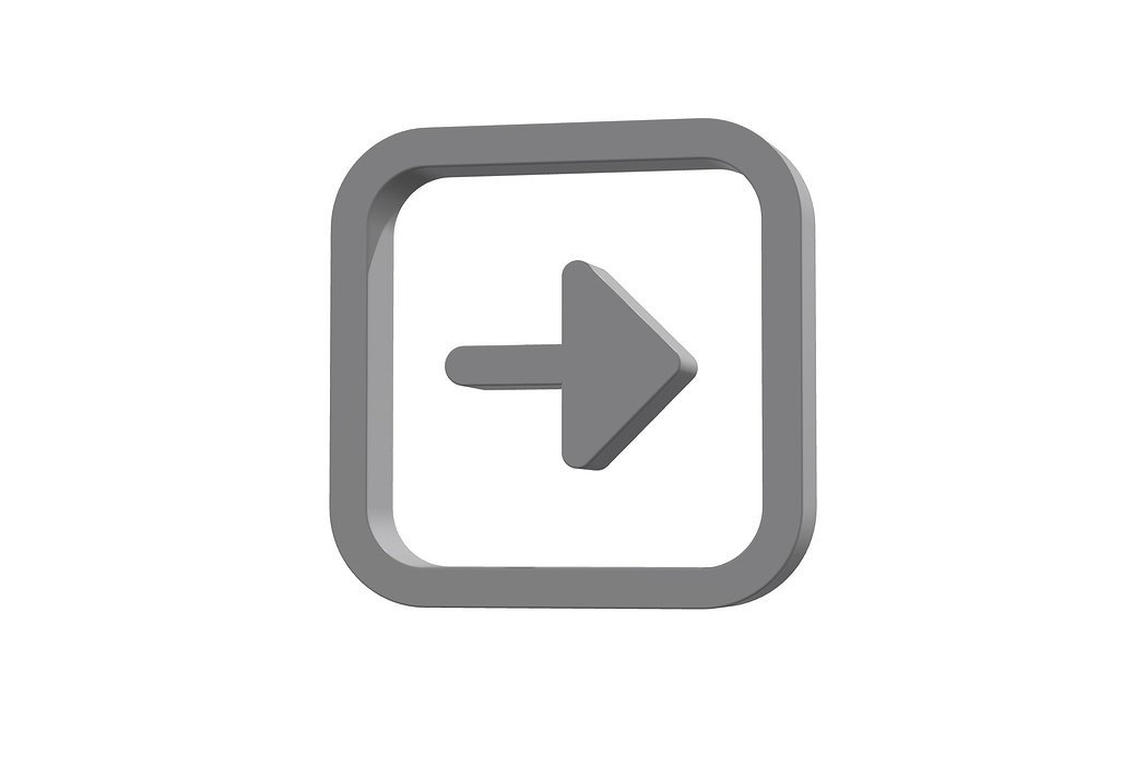 3d arrow alt square left