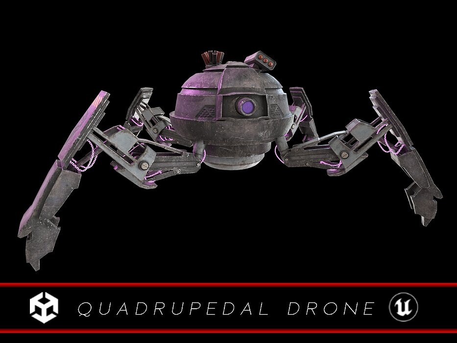 Quadrupedal Drone