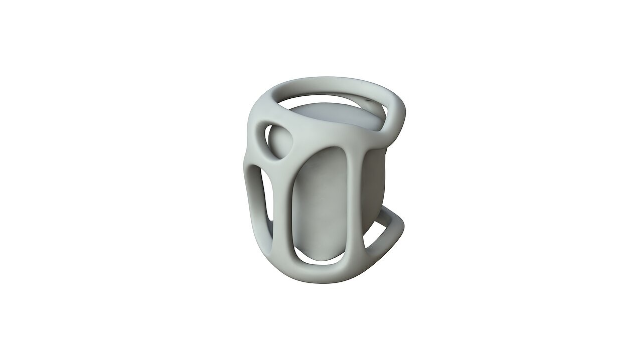 SciFi Shape Object Low Poly