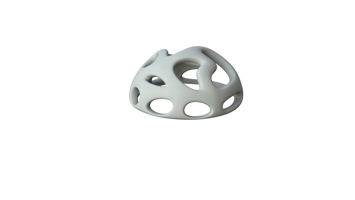 SciFi Cube Object No 44574 Low Poly Shape