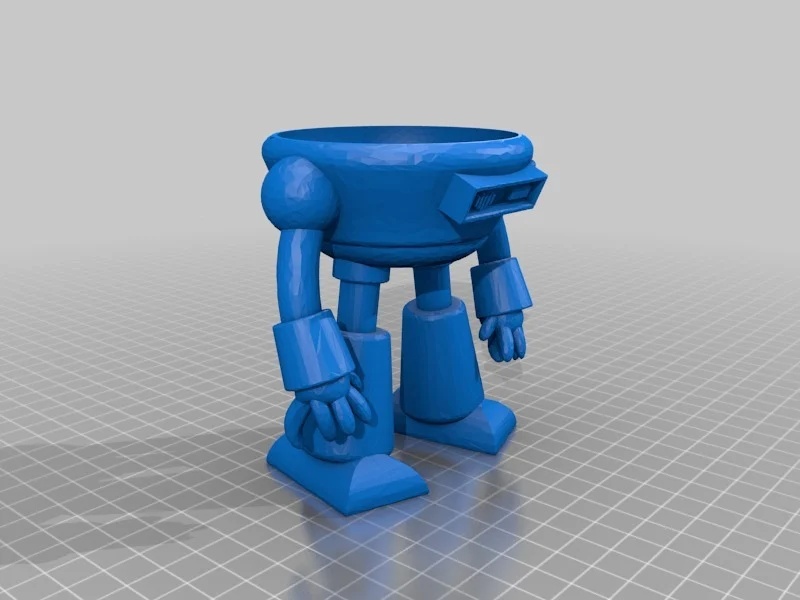 brave robot planter