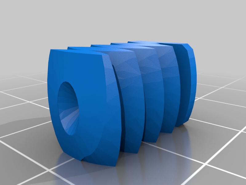Meccano Sized Axle Foot or Bumper