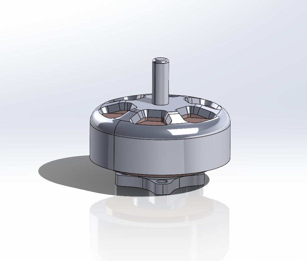 Foxeer 2105.5 1650-2950KV Brushless Motor CAD