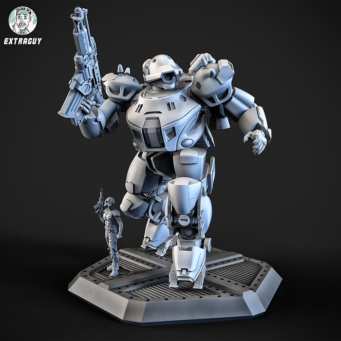 Overweight Gear Jaeger100mm Plus Pilot