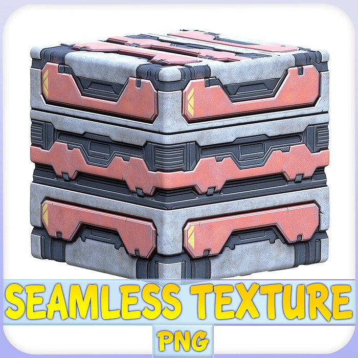 SciFi Seamless Texture