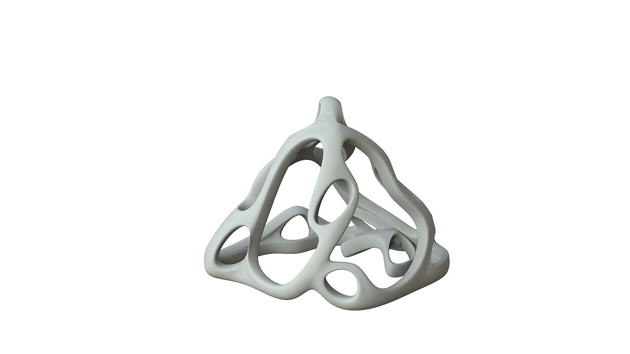 SciFi Cube Object No 62828 Low Poly Shape
