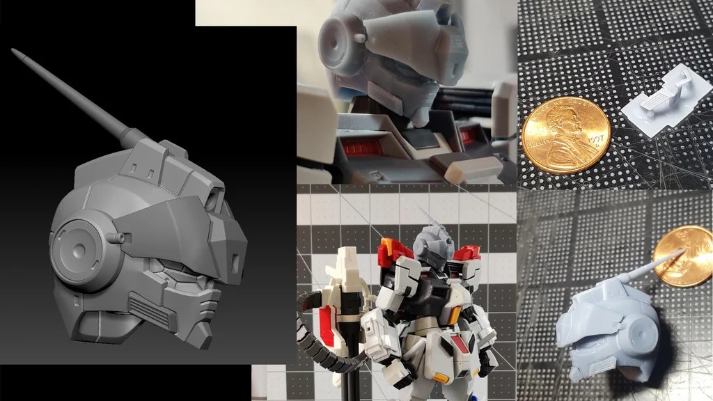 1/100 Pale Rider Head