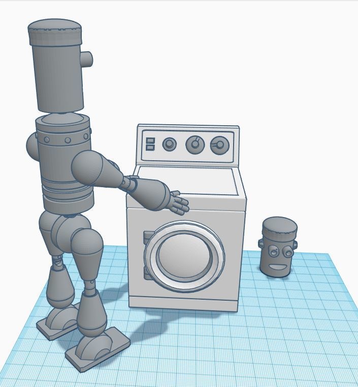 ROBOT CHICKEN HUMPING ROBOT ARTICULATED