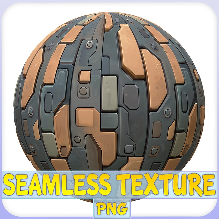 SciFi Seamless Texture