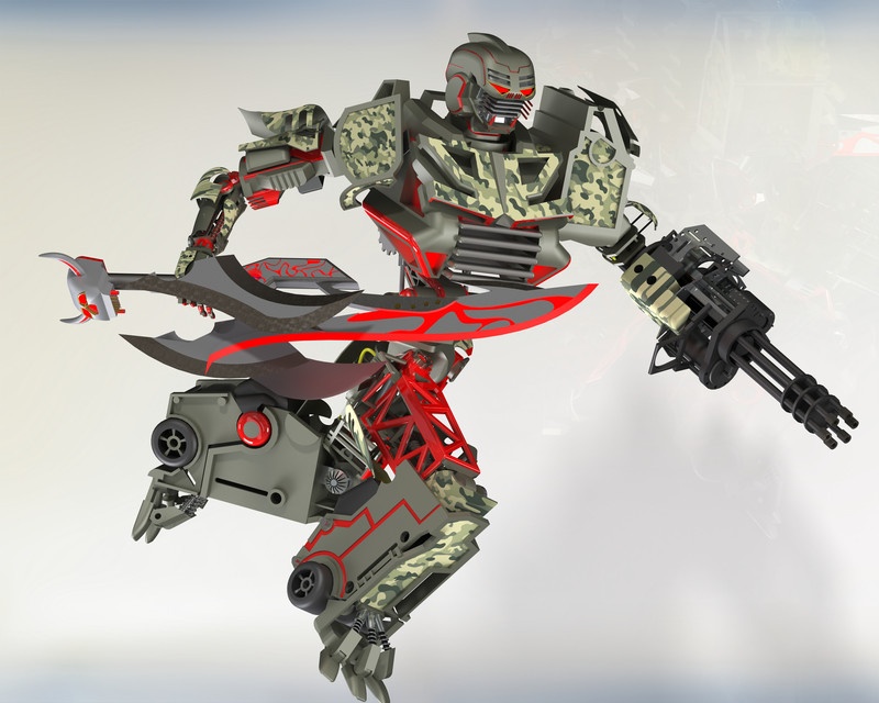 WAR MACHINE ROBOT- 213023...