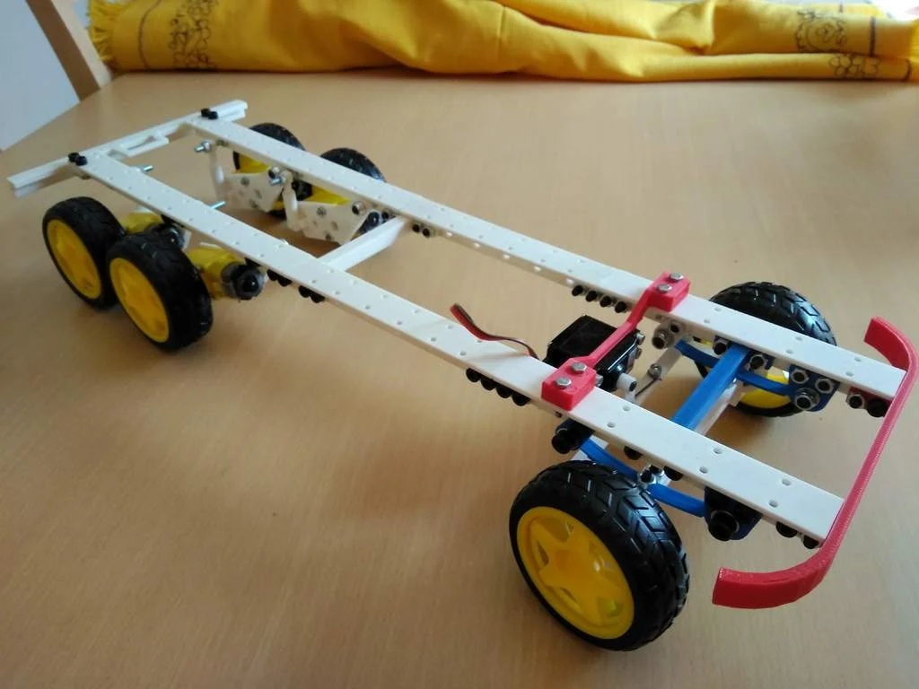 Monka 6x4 robot chassis