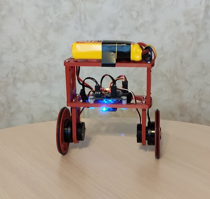 TWO WHEEL BALANCING ROBOT