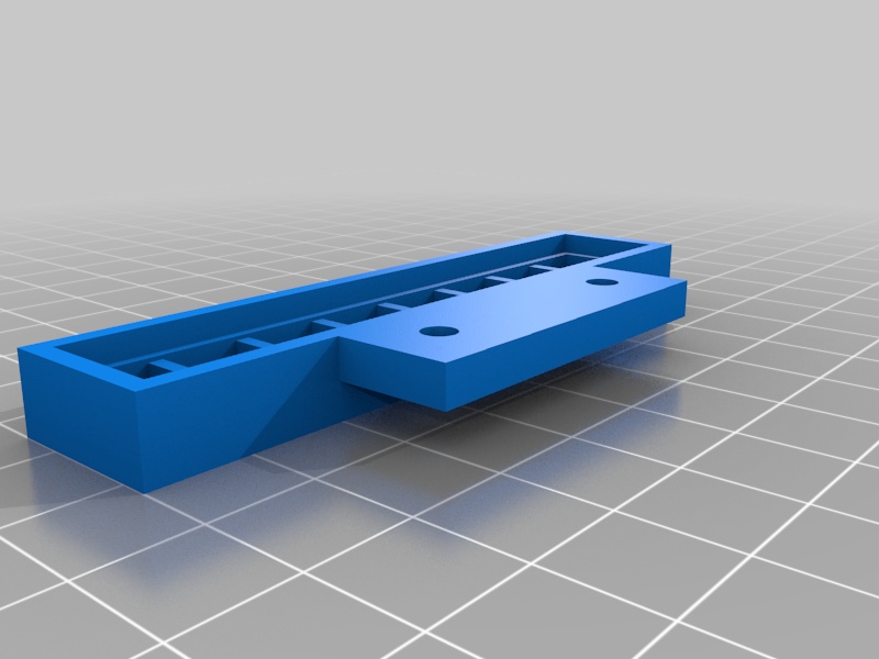 QTR-8A (RC) line sensor bracket for Junior Runt Rover robot