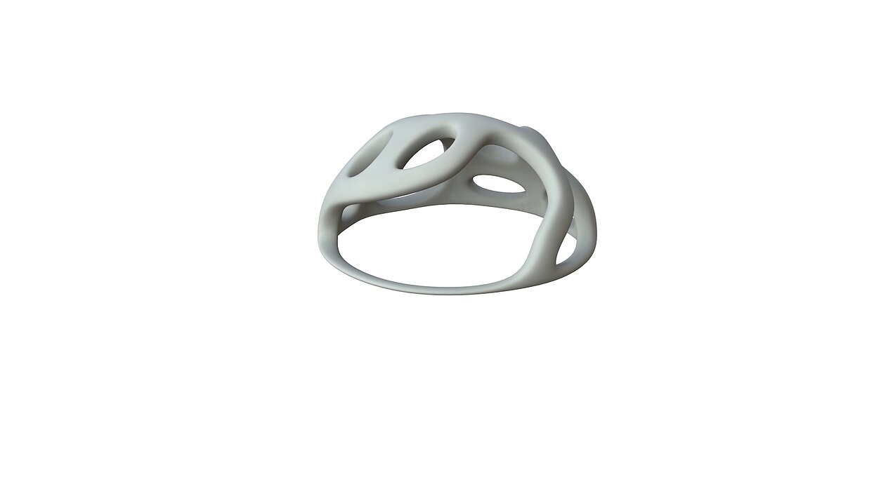 SciFi Cube Object No 44343 Low Poly Shape