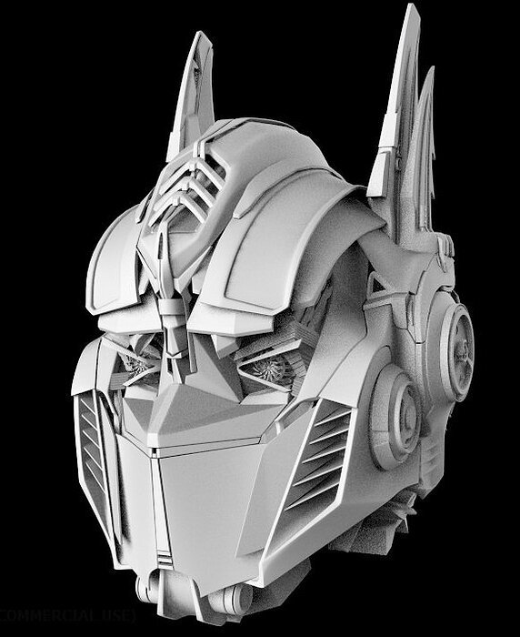 Robot Head Optimus Prime