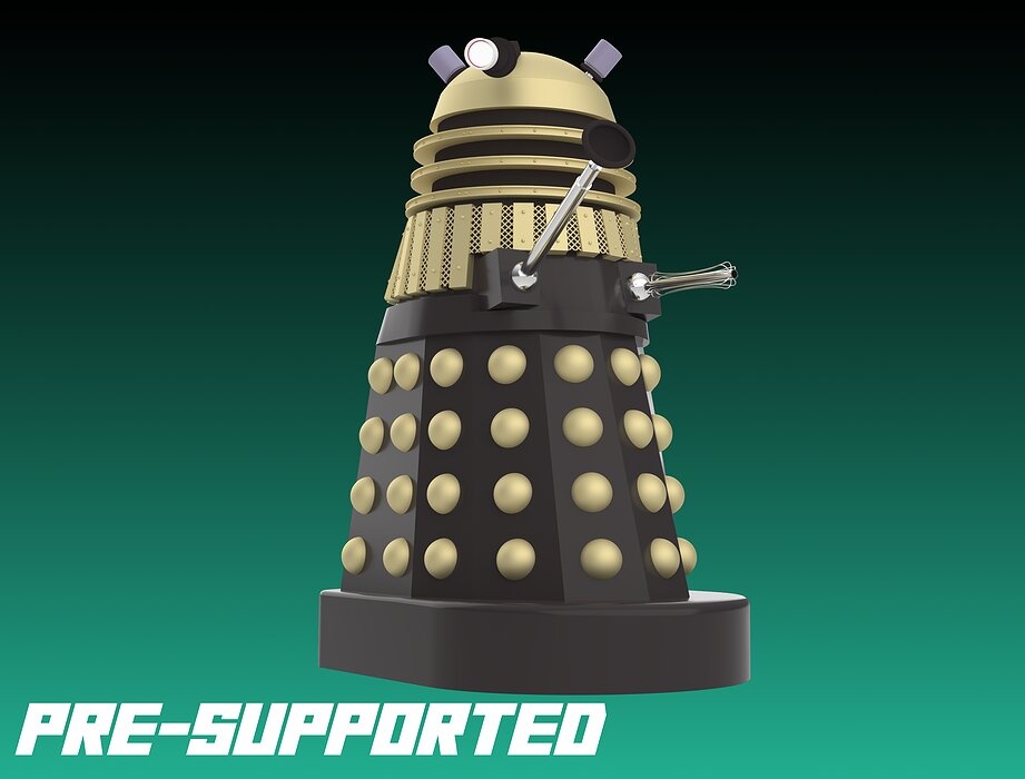 Planet of the Daleks Supreme - 32mm Miniature - 