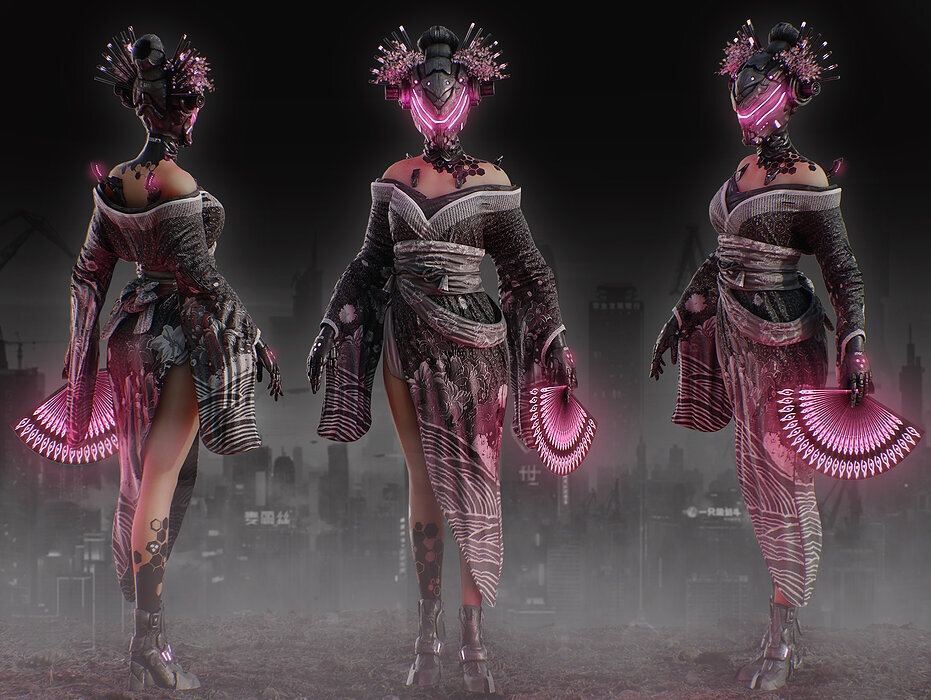 Sci Fi Geisha