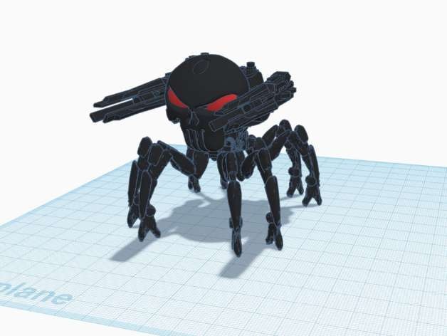 Rifts RPG Kitbash: Spider Skull Walker