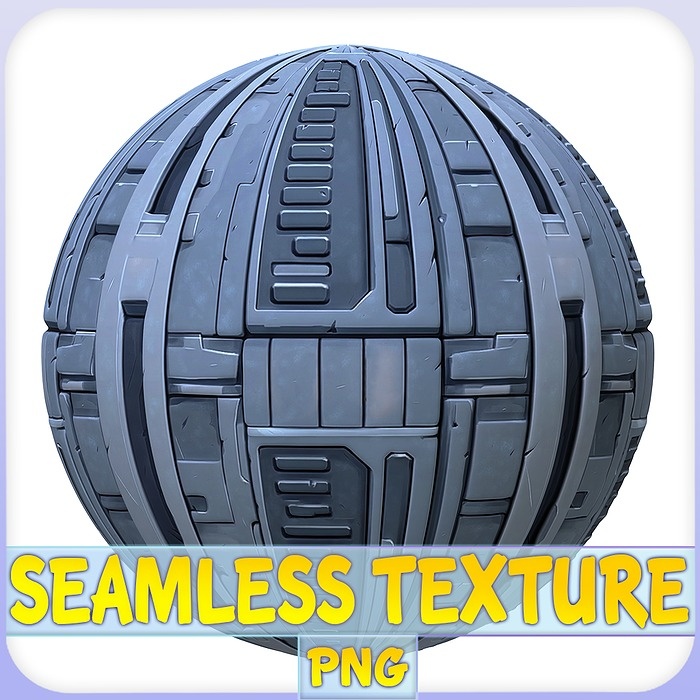 SciFi Seamless Texture