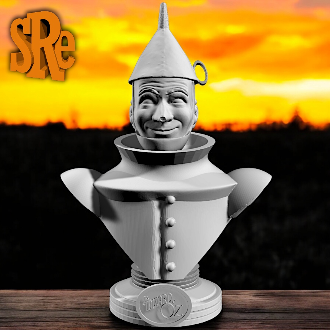 TIN MAN BUST - WIZARD OF OZ