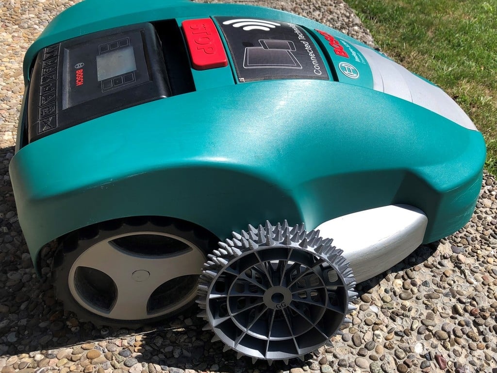 Bosch Indego 1200 wheel 45 mm wide