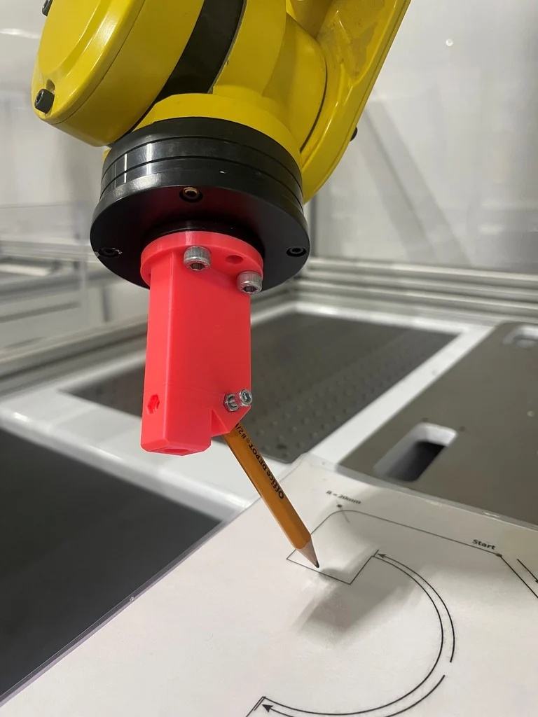 Fanuc LR Mate Pencil Holder
