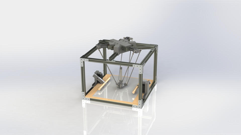 Delta Drawing Robot