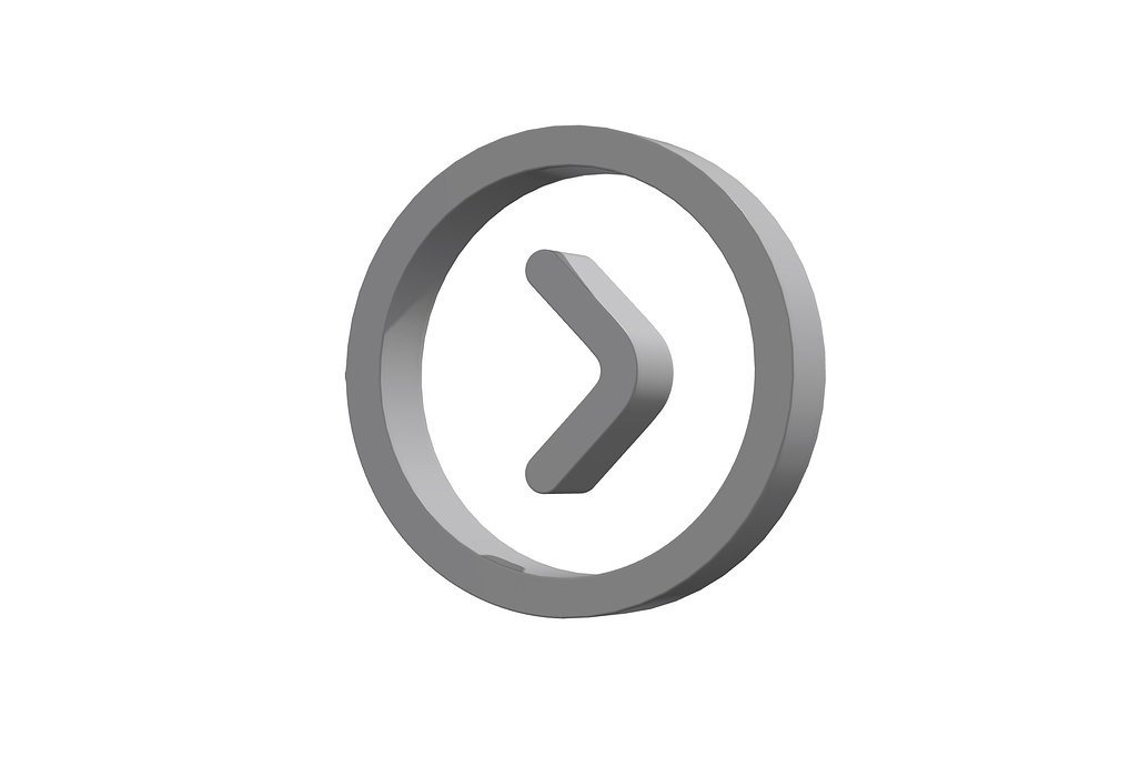 3d angle circle left