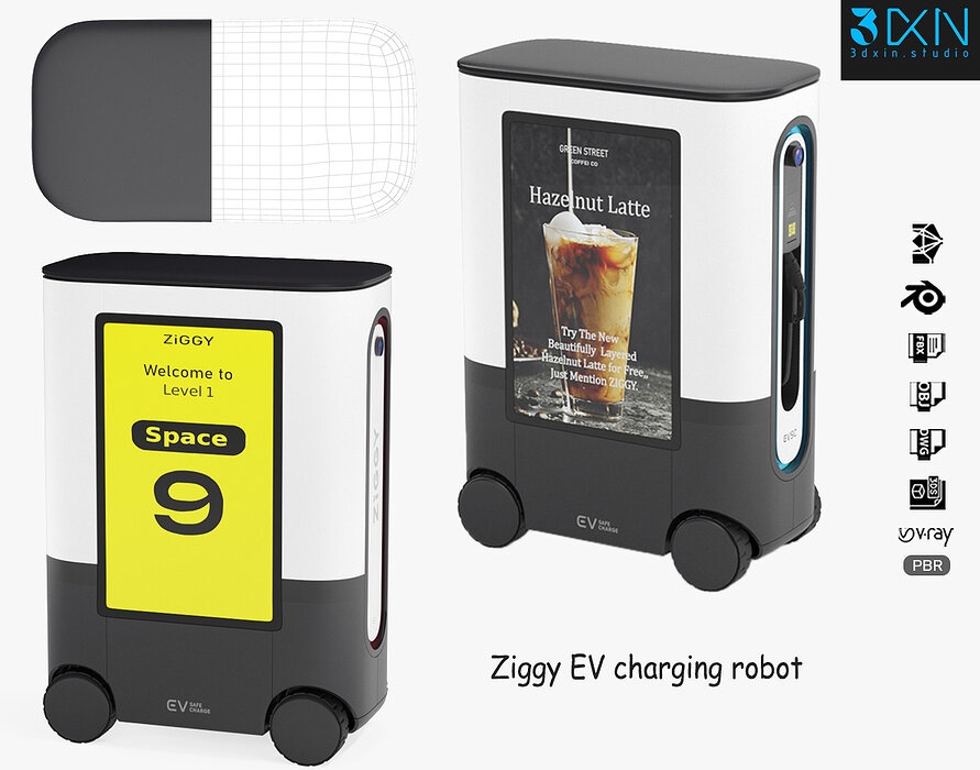 Ziggy EV Charging Robot