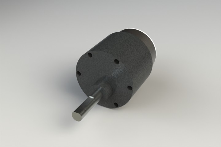 DC Geared Motor - Side sh...