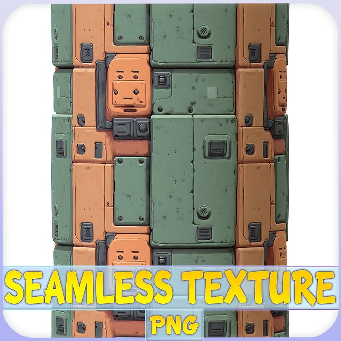 SciFi Seamless Texture