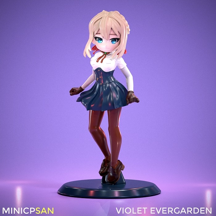 Violet Evergarden ready to go out - Anime Figure