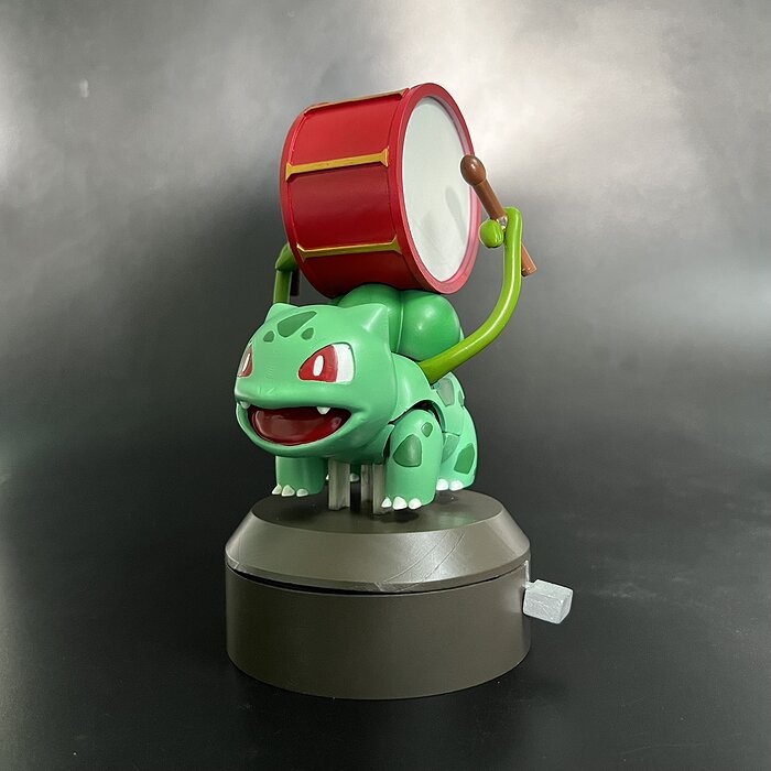 POKEMON BULBASAUR DRUM AUTOMATA - ARTICULATED FLEXI