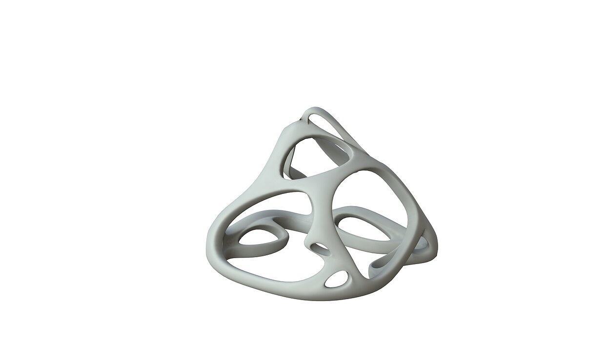 SciFi Cube Object No 62927 Low Poly Shape