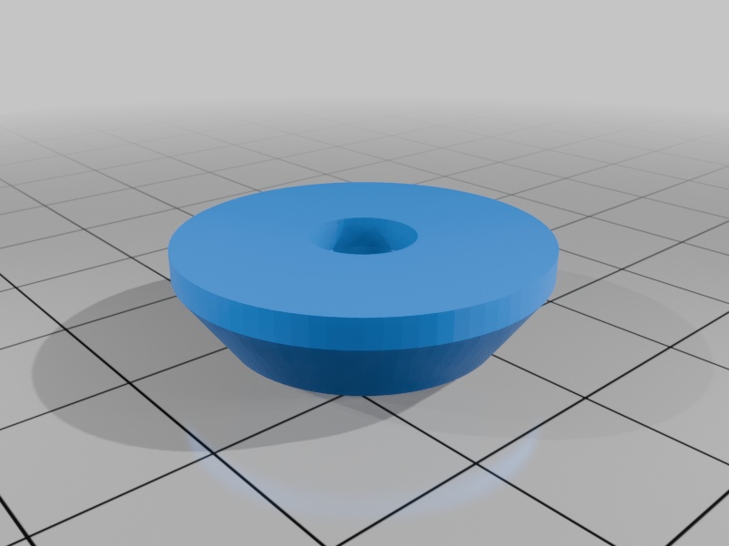 T-connector for 16 mm laminated chipboard