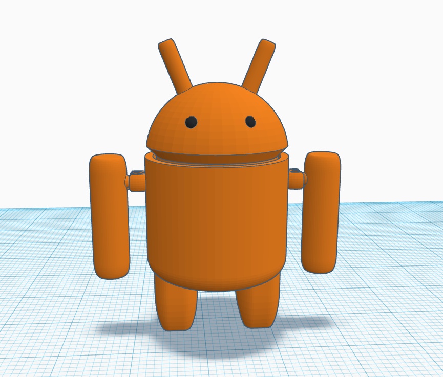 ANDROID ROBOT ( ARTICULATED )