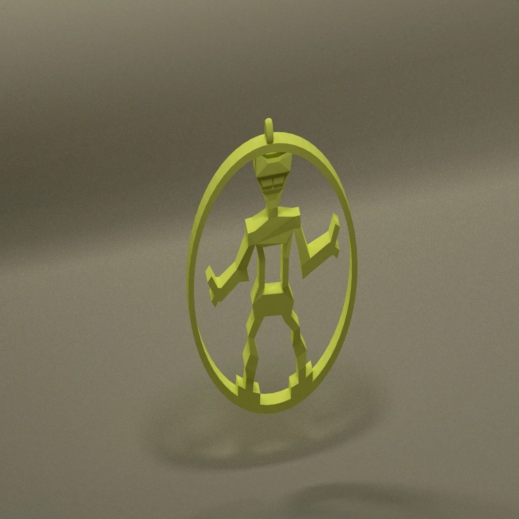 robot locket