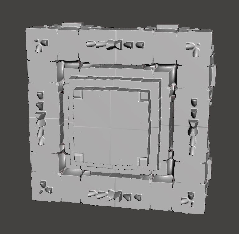 ROBOT SQUARE PORTRAIT TILE PANEL
