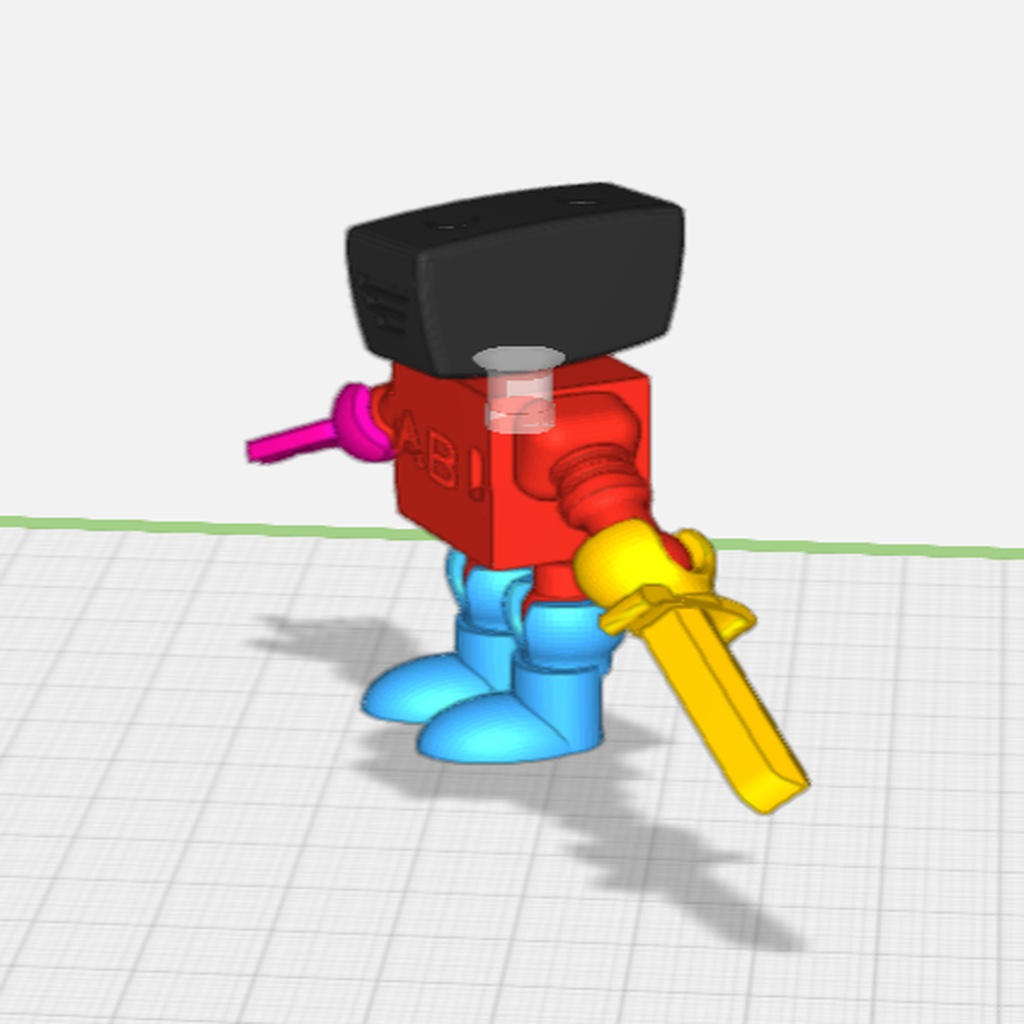 ABI Robot with Sword Arm