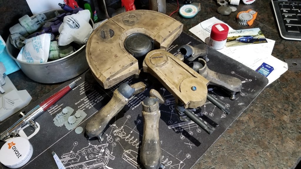 HANKA Robotics - T08A2 Assault Tank (Ghost in the Shell 1995)