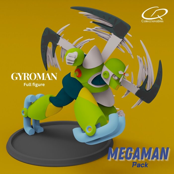 Megaman Pack Collection - Gyroman full figure