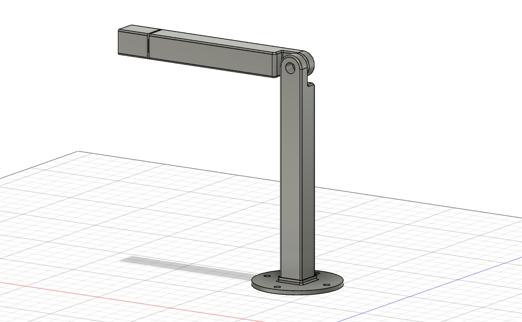 SIMPLE FLEXIBLE ARM WITH CONNECTION FOR MODDING