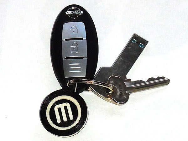 ROTATING KEY CHAIN / FOB... WITH SPINNING MAKERBOT LOGO!
