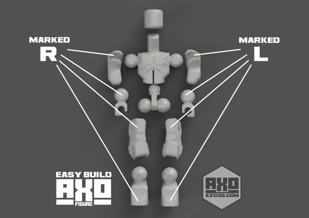 AXO 1.2 Easy Build - Quick Print and Build
