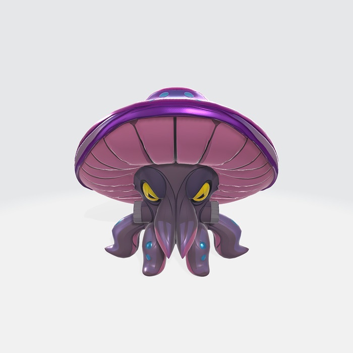 Cybernetic Shroom-Cephalopod