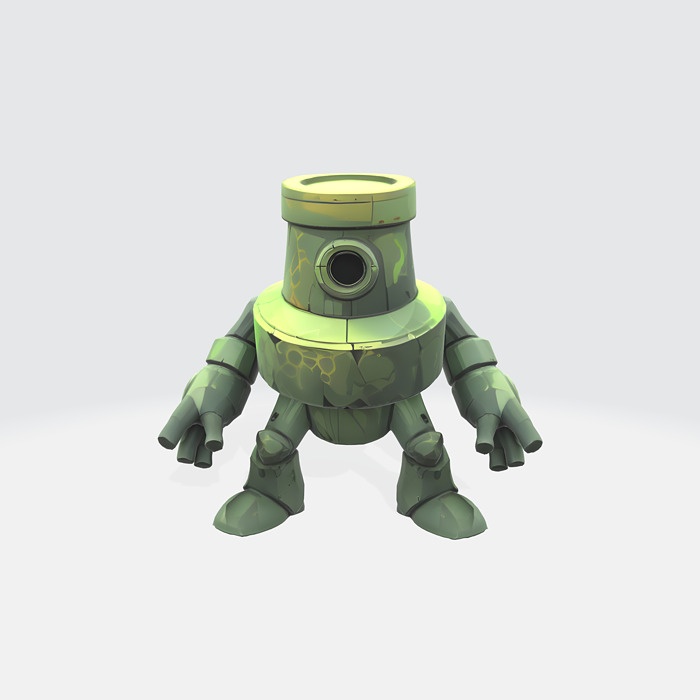 Robotic Sentinel - Camouflaged Surveillance
